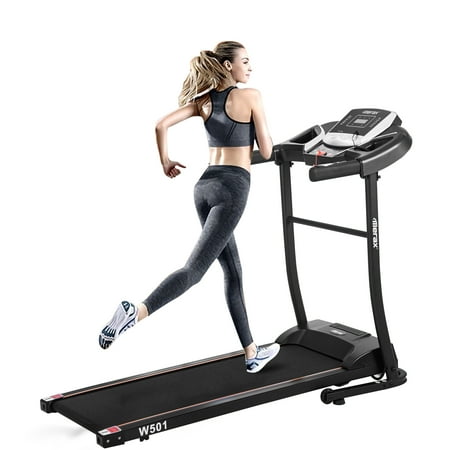 55''x23.6''x43.3'' Folding Exercise Treadmills for Home, Smart Digital Foldable Exercise Machine Treadmills, 16'' Wide Tread Belt, 12.8 MPH Max Speed,...