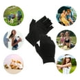 thumbnail image 5 of Unique Bargains 1 Pair Anti-slip Solid Color Manicure Gloves Black, 5 of 6