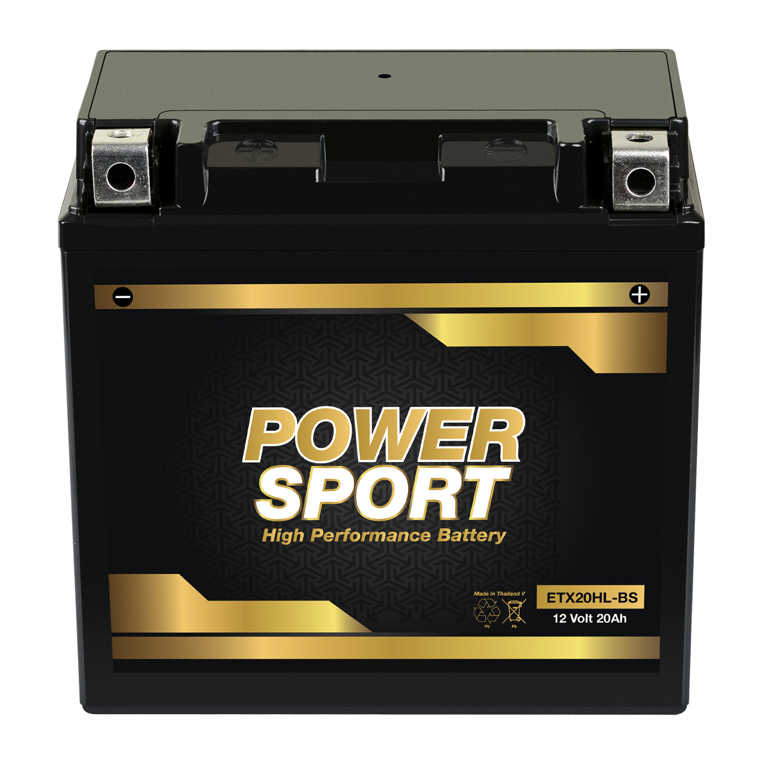 ExpertPower ETX20L-BS 12v20ah YTX20L-BS,YTX20HL-BS, GTX20LBS 12v 20 Ah Replacement Sealed Lead Acid Motorcycle Battery Yamaha Big Bear