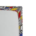 thumbnail image 2 of Ambesonne Geometric Fitted Sheet, Colored Mosaic Square, Twin XL Size, Multicolor, 2 of 2