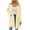 Beige, variant on Long Blazers for Women 2025 Long Sleeve Open Front Notch Lapel Collar Business Casual Work Office Jacket