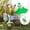Green, variant on Large Goose Outfits Holiday Decoration - Easter Porch Clothes - Outdoor Yard Holiday Decorations