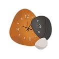 thumbnail image 3 of Reloj de pared moderno, silencioso, moderno, creativo, sencillo, decorativo, de madera. Diámetro 40cm, 3 of 9