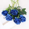TETOU 10 Pcs Artificial Rose Flowers Silk Roses Real Touch for Party