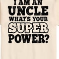thumbnail image 3 of Instant Message - What's Your Super Power - Men's Short Sleeve Graphic T-Shirt, 3 of 6
