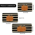 Art Pattern Watercolor Thanksgiving Pumpkin Decorative Doormat Fall