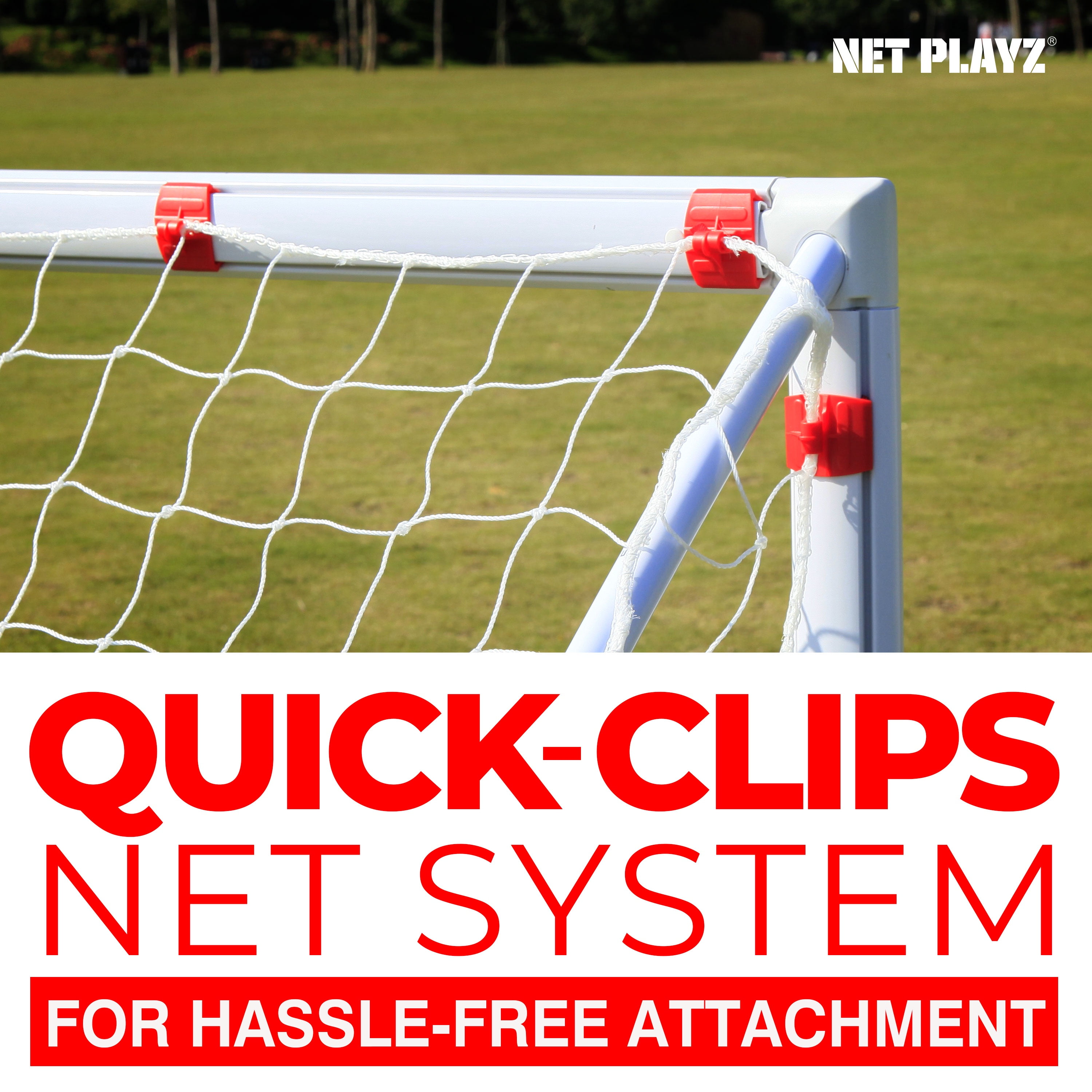 Soccer Goal for Backyard, Kids Soccer Net w/ Trainning Target 6'x4' High-Strength Fast Set-Up | Football Soccer Gifts for Age 3 4 5 6 7 8 9 10 11 12 13 14 Year Old Child Teens & Youth (Weatherproof)