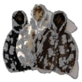 thumbnail image 1 of Sudadera informal gruesa con capucha para mujer, suéter de felpa con bolsillo con cremallera y patrón de dibujos animados, Top de invierno, 1 of 4