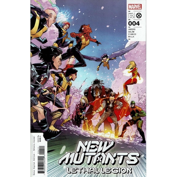 New Mutants: Lethal Legion #4 VF ; Marvel Comic Book