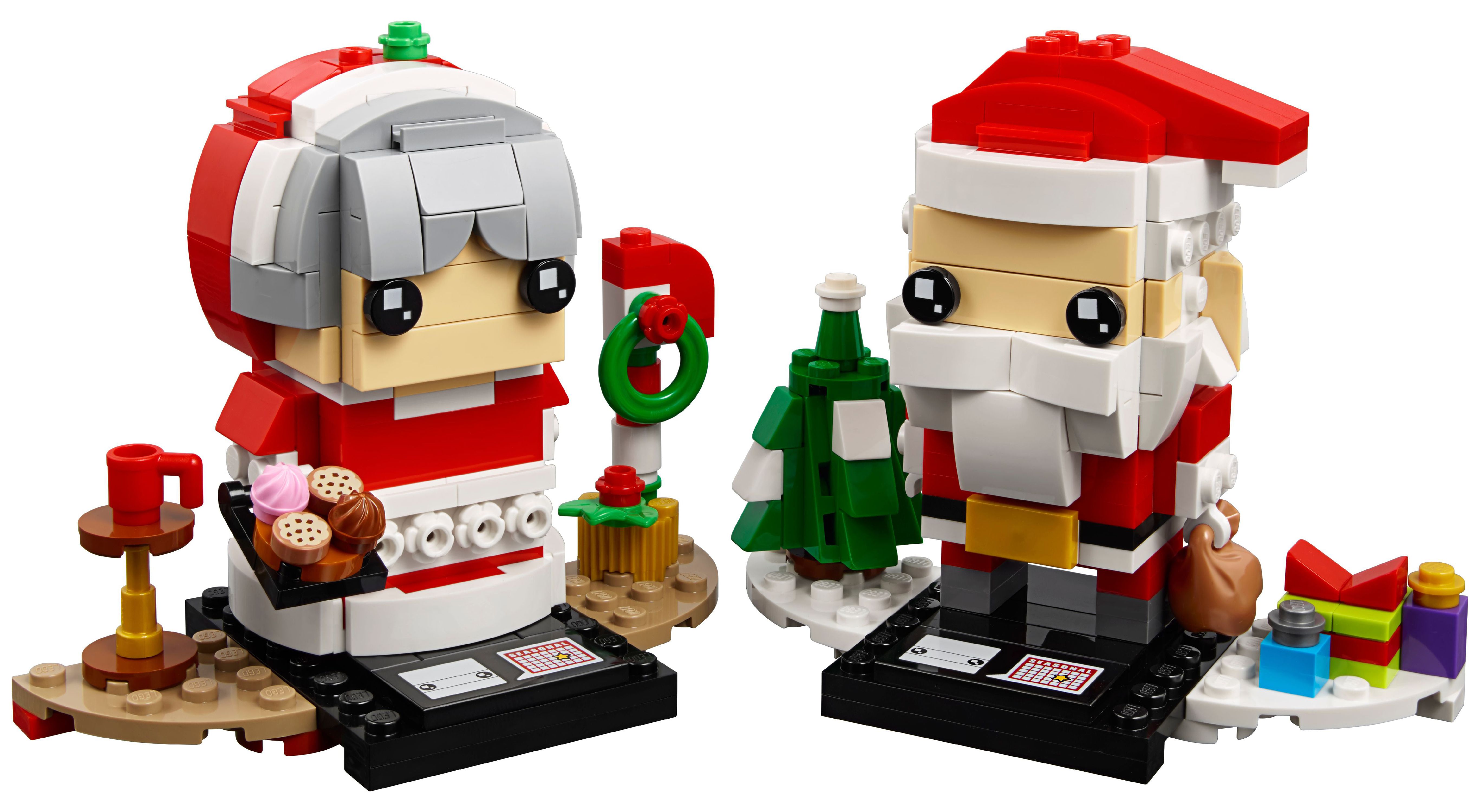 LEGO BrickHeadz Mr. & Mrs. Claus 40274 - image 2 of 6