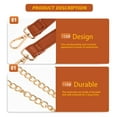 thumbnail image 3 of Nestingho 1Jgo Kit Para Tejer Bolso En Ratán Material Resistente Color Marrón Para DIY Práctico, 3 of 7