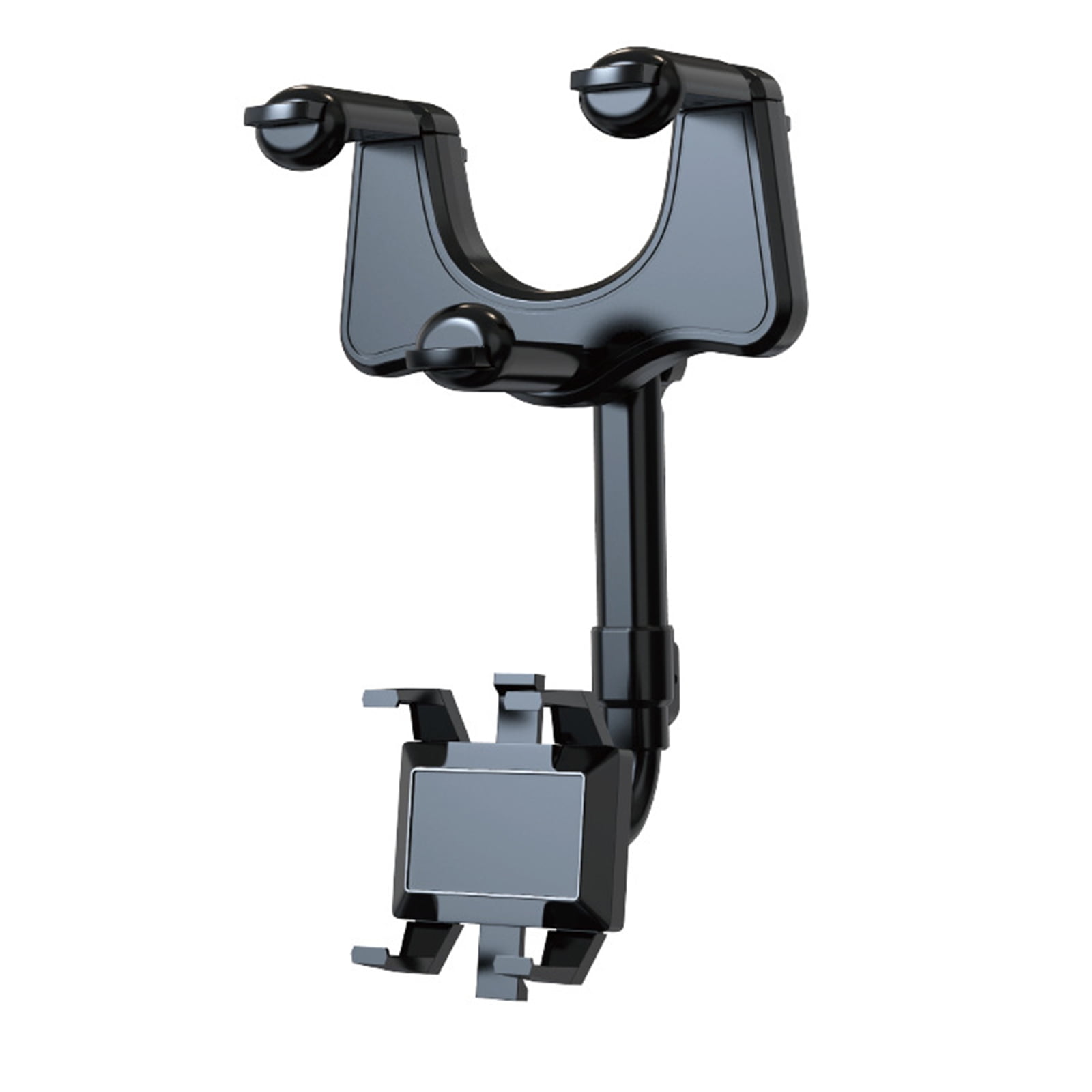 360° Rotatable and Retractable Car Phone Holder, Multifunctional Car Rearview Mirror Phone Holder, Universal 360 Degree Rotatable Rear View Mirror Phone Mount
