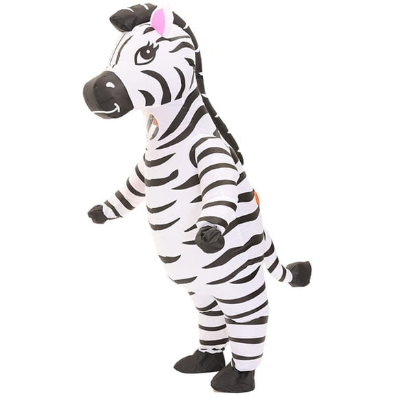 Disfraz inflable de cebra Arokibui divertido para fiesta de cosplay
