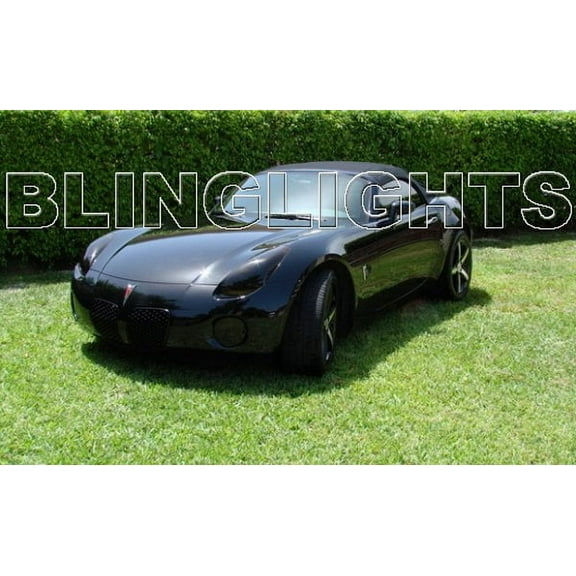 2006 2007 2008 2009 Pontiac Solstice Tint Protection Film for Smoked Headlamps Headlights