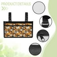 thumbnail image 5 of Jiueut Hippie Flower Wheelchair Side Bags for the Armrest Wheelchair Pouches with Pockets for Women Electric Wheelchair Bags to Hang on Side Comfortable Wheelchair Arm Bag, 5 of 7