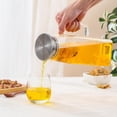 thumbnail image 7 of 2 Quart (2 Liter 68 oz) Square Glass Pitcher with Lid and Spout, Water Pitchers with Handle for Fridge, Borosilicate Glass Carafe for Hot/Cold Drink, Large Jug for Iced Tea, Coffee,Juice,Beverage, 7 of 7