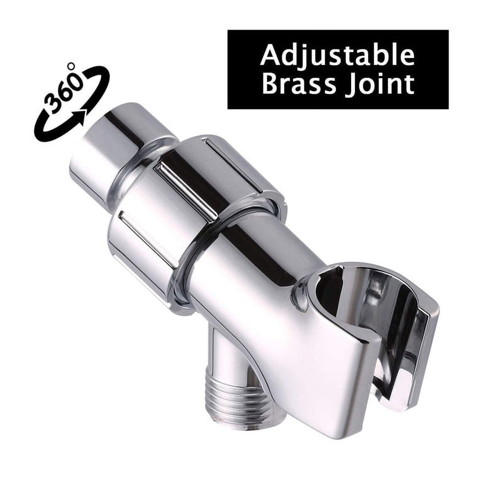 AQwzh High Pressure Handheld Shower Head – 9 Spray Modes with 60 Inch Hose (Chrome)