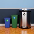 thumbnail image 4 of Recycle and Trash Logo Stickers - Organize Trash - for Metal or Plastic Garbage cans, containers and Bins - Indoor & Outdoor - Home, Kitchen, Office - Premium Decal (Magnetic - Compost, XSmall), 4 of 5