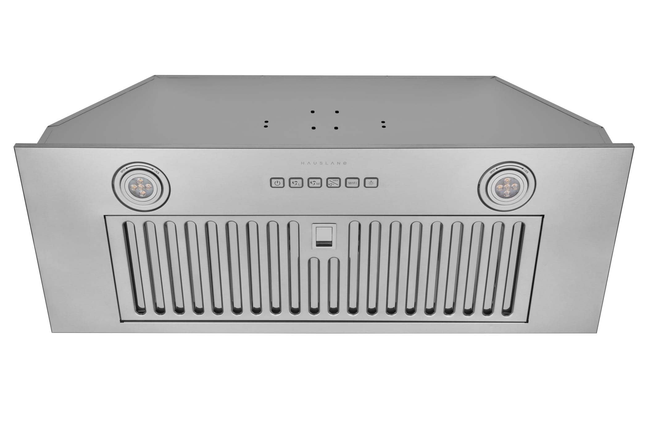 Hauslane IN-R110 30” Smart Range Hood In-Cabinet Design, HauSMART App, Voice Control 4-Speed, LED, Baffle Filters 120V Convertible