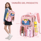 thumbnail image 2 of Mochila Transparente De Pvc Impermeable Escolar De Viaje Xtellar Rosa, 2 of 4