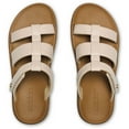 thumbnail image 3 of COBIAN Adult Female Amalfi Sandals, Color: Cream, Size: 09 (AMA25-110-09), 3 of 5