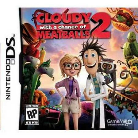 Cloudy Chance Meatballs 2, Game Mill, Nintendo DS, (Best Ds Games For 6 Year Old Boy)