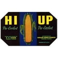 thumbnail image 3 of Anonymous 24x16 Black Modern Framed Museum Art Print Titled - Hi Up Corn Label (1930-1950), 3 of 5