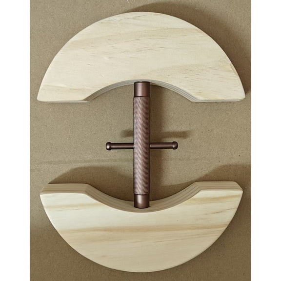 Hat Stretcher, Hat Stretcher for Fitted Hats, Adjustable Cowboy Hat Stretcher for Men Fit All Caps - Wooden Heavy Duty of Cap Extender w. a Rotating Rod