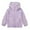 Light Purple, variant on WOYY Big Girls Sun Protection Hooded Jacket Lightweight Zipper Coat, Sizes 8-16