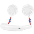 thumbnail image 1 of Ventilador de cuello Haomaomao portátil de 2500 mAh, recargable por USB, 3 velocidades, 1 of 7