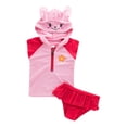 thumbnail image 1 of Cathalem Girls Swimsuit Swimwear Bathing Suits Set,Pink 130, 1 of 5