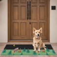 thumbnail image 4 of Green Bigfoot and Campfire Pattern Door Rugs,Washable Non Slip Door Mats Indoor,Decorative Door Mats,Entry Mat Indoor for Entrance,Bedroom,Kitchen,Bathroom,16"x47", 4 of 6