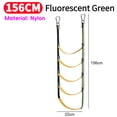 thumbnail image 1 of Portable 3 4 5 Step Folding Boat Ladder Stretchable Rope Swim Ladder for Kayak Canoe Sailboat, 1 of 7