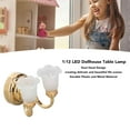 thumbnail image 4 of Dollhouse Miniature Lamp Miniature Desk Lamp Table Lamp For Dollhouse Dollhouse Table Light Dollhouse Table Lamp  Design Battery Powered Sturdy Metal Plastic Dollhouse Miniature, 4 of 8