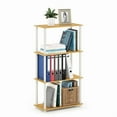 thumbnail image 6 of Furinno TURN-N-TUBE Wood 4-Tier Multipurpose Shelf Display Rack in Beech/Natural, 6 of 8