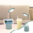 thumbnail image 2 of Dorm room essentials, Three-speed Eye Protection Desk Lamp Learning USB Dormitory Student Homework Pen Eye Protection Desk Lamp Rechargeable Dormitory Bedside Reading Lamp, 2 of 6