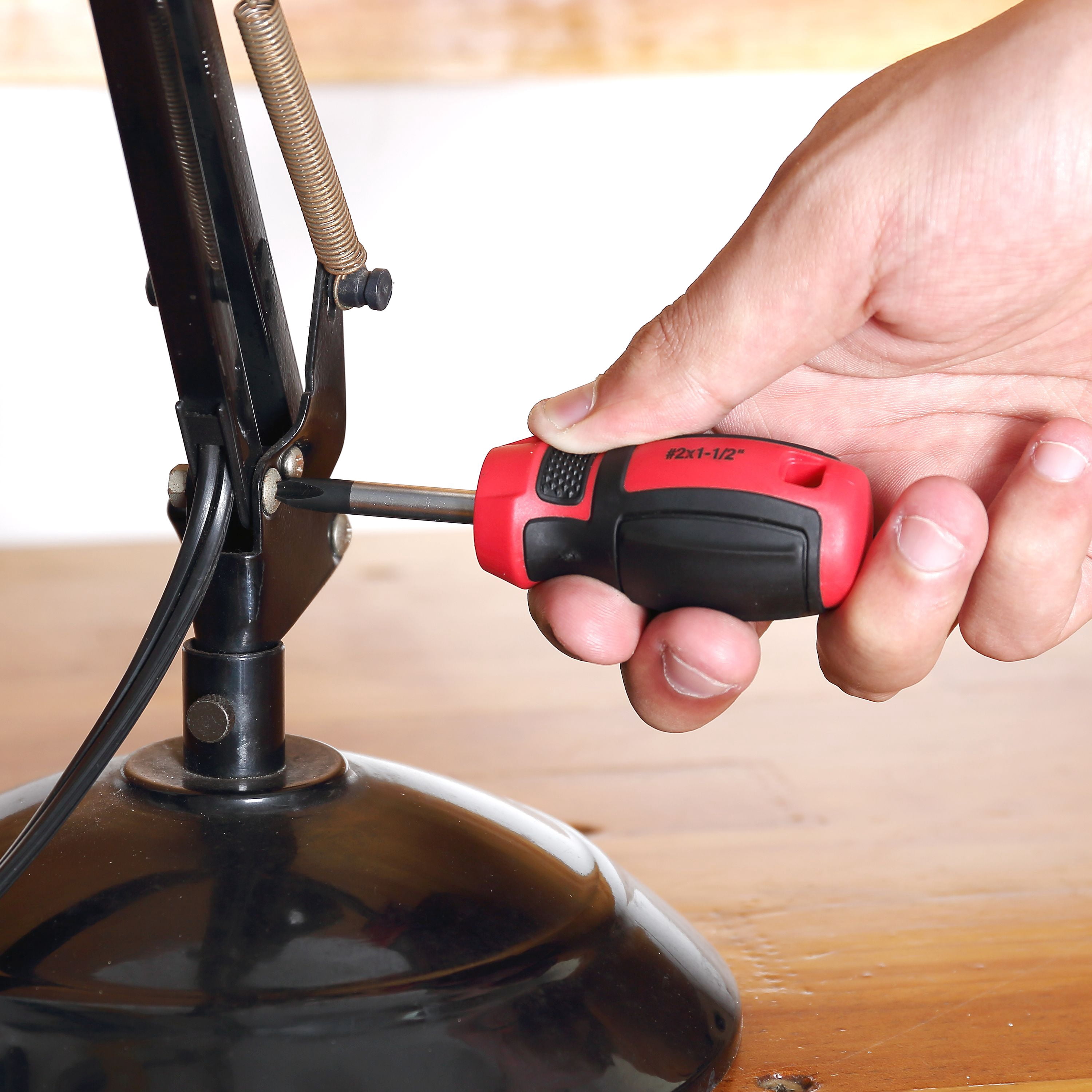 Hyper Tough Ht 2pc Stubby Screwdriver Set