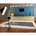 thumbnail image 2 of ABPHOTO Polyester 7x5ft Gym Backdrop Interior Stadium Fitness Equipments Backdrops for Photography Color Paint Wall Shabby Wood Floor Sports Photo Background Woman Men Portraits Studio Props, 2 of 4