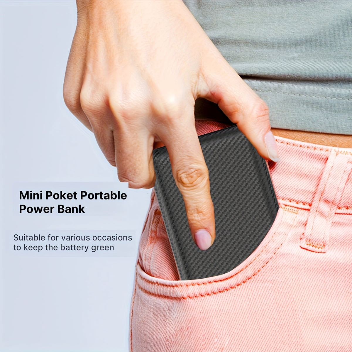 20000mAh Power Bank Vest Jacket Heated Charger External Battery Winter Heating Scarf SocksPortable Electric Heating Equipment