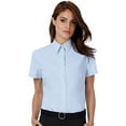 thumbnail image 3 of B&C Chemise Oxford à Manches Courtes pour Femmes / Chemises pour Dames, 3 of 3