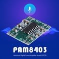 thumbnail image 4 of Peggybuy 5/10pcs PAM8403 Super Mini Digital Power Amplifier Boards 2x3W Amplifier Modules, 4 of 8
