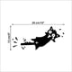 thumbnail image 2 of sweethay 2019 patrón de gato de dibujos animados pegatina de pared armario de cocina puerta de coche calcomanías de pared decoración del hogar Automoción decorativa y accesorios sweethay JJ6526-00, 2 of 6