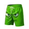 thumbnail image 5 of Ceisia Men's Quick Dry Swim Trunks with Pockets Elastic Waist Drawstring Mesh Lining Beach Shorts Gifts for Father, 5 of 5