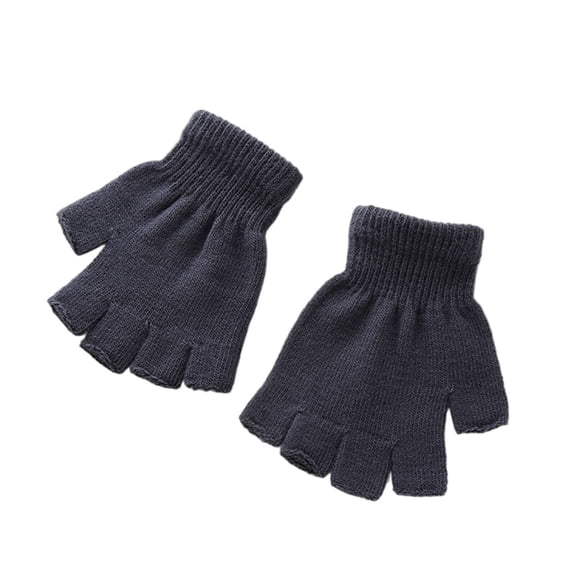 GARDVORA Gloves for Women Cold Weather Comfortable Adult Fit Gloves Winter Solid-Color Versatile Style Hand Warmer Gloves,Gray