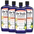 thumbnail image 1 of Baño espumoso Dr. Teal's Stress Relief con sal de Epsom, 4 x 400 ml, 1 of 9