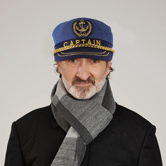 FELTECHELECTR Yacht Captain Hat 1Set Classic Design For Men And Women Versatile Use In Summer Beach Outings