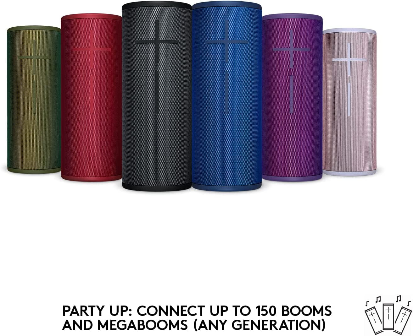 Restored Ultimate Ears MEGABOOM 3 Portable Bluetooth Speaker - Red (Refurbished)