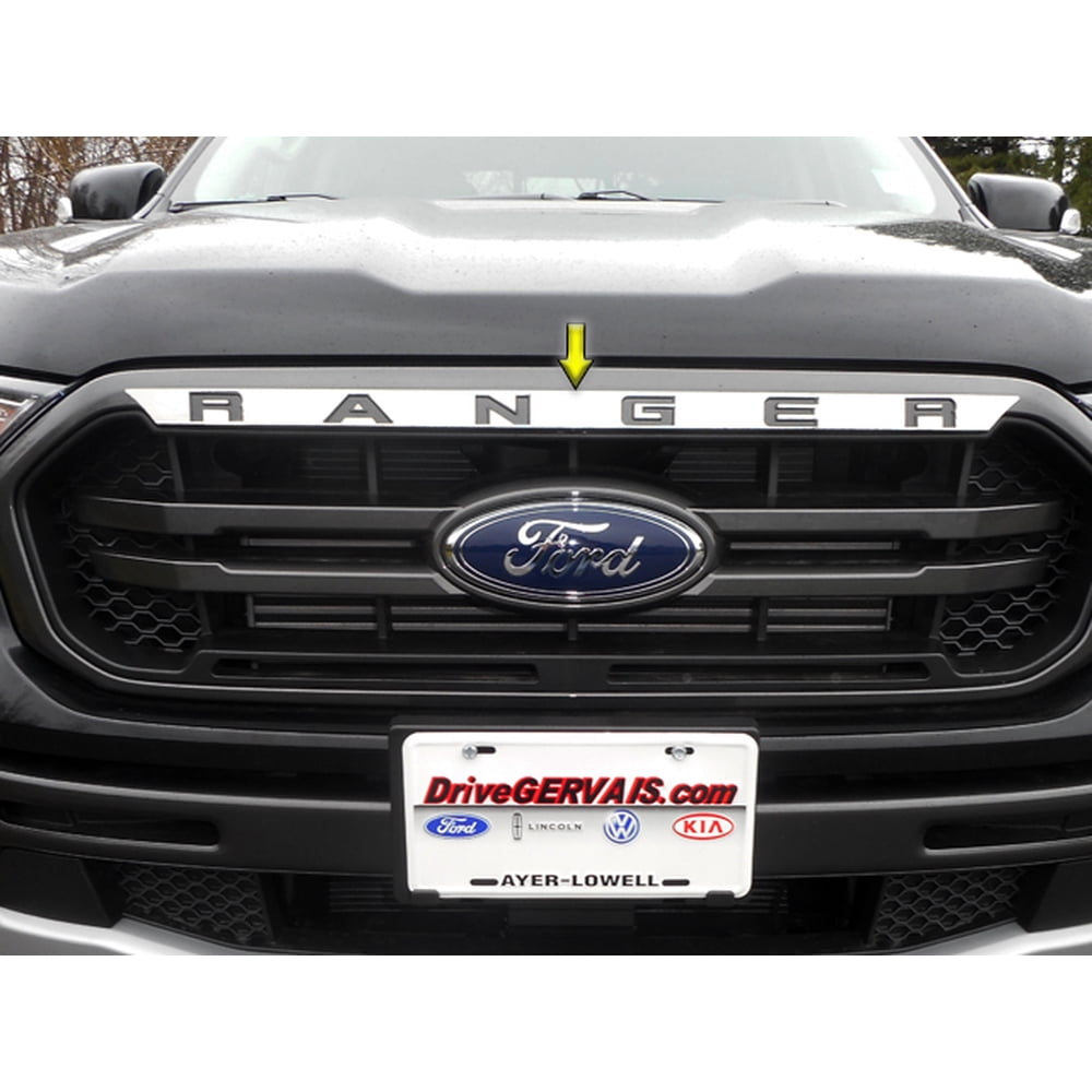 Stainless Steel Grille Accent 4Pc Fits 2019 2020 Ford Ranger SG59345 