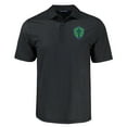thumbnail image 2 of Men's-Cutter & Buck  Black Seattle Sounders FC Big & Tall Pike Eco Shadow Check Print Recycled Polo, 2 of 3