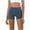 Dark Blue, variant on Women's Shorts, High Waisted Shorts Women, Solid Color Elastic High Waist Lift The Hip Yoga Shorts Slim Pants